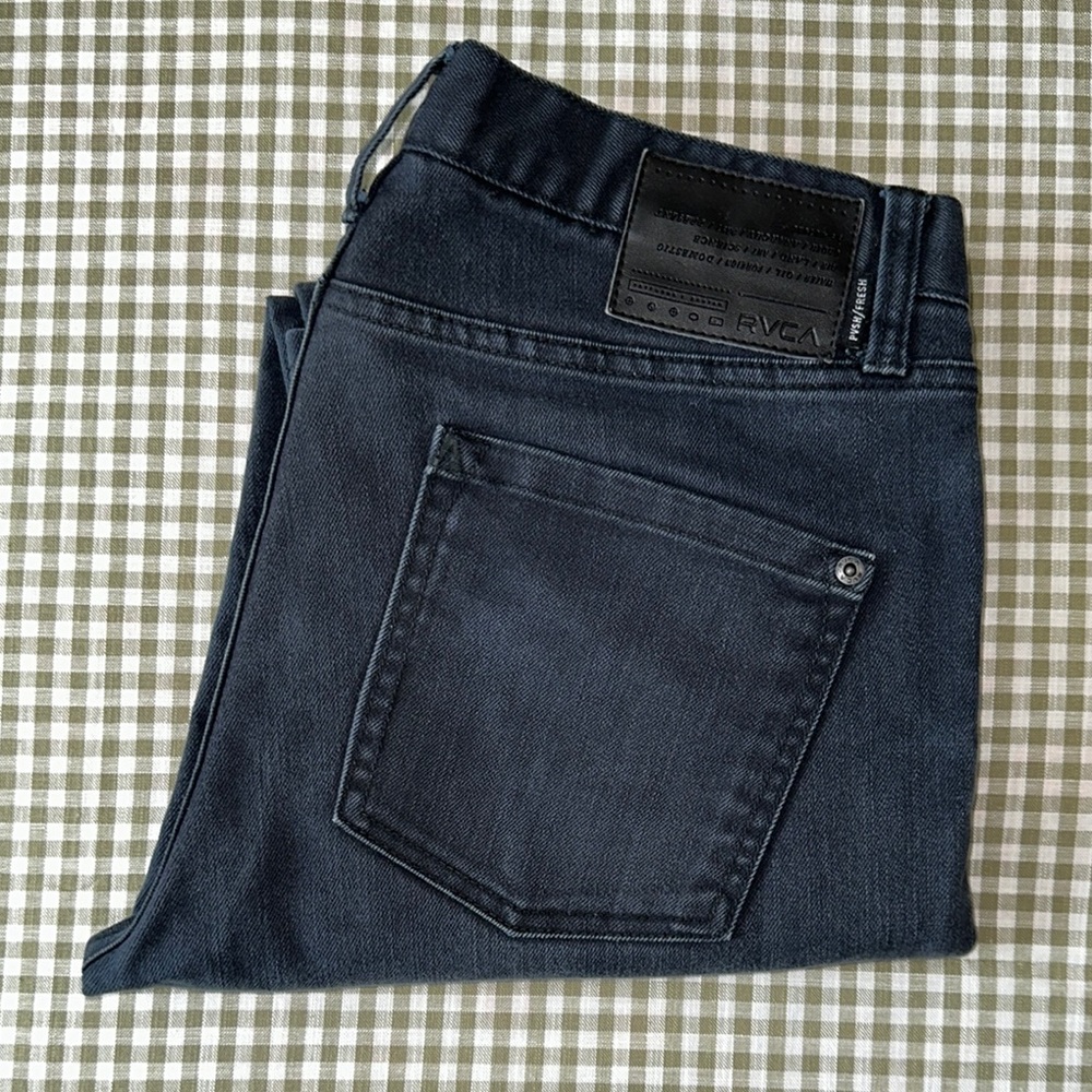 RVCA Men's Black Jeans